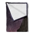 thumbnail image 2 of Landscape Soft Flannel Fleece Blanket, Antique Ruin at Starry Night Celestial Road Roman Dated Aged Heritage Back Then Theme, Cozy Plush for Indoor and Outdoor Use, 70" x 90", Indigo, by Ambesonne, 2 of 5