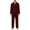 Red, variant on Dwelliawo Halloween Big Head for Mens Pajamas Set, Soft Long Sleeve Pajamas for Lightweight Button Black L