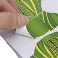 thumbnail image 3 of 100pcs Nail Form Professional Home Nail Salon Portable Nail Extension Form Guide Sticker AccessoryGreen, 3 of 5