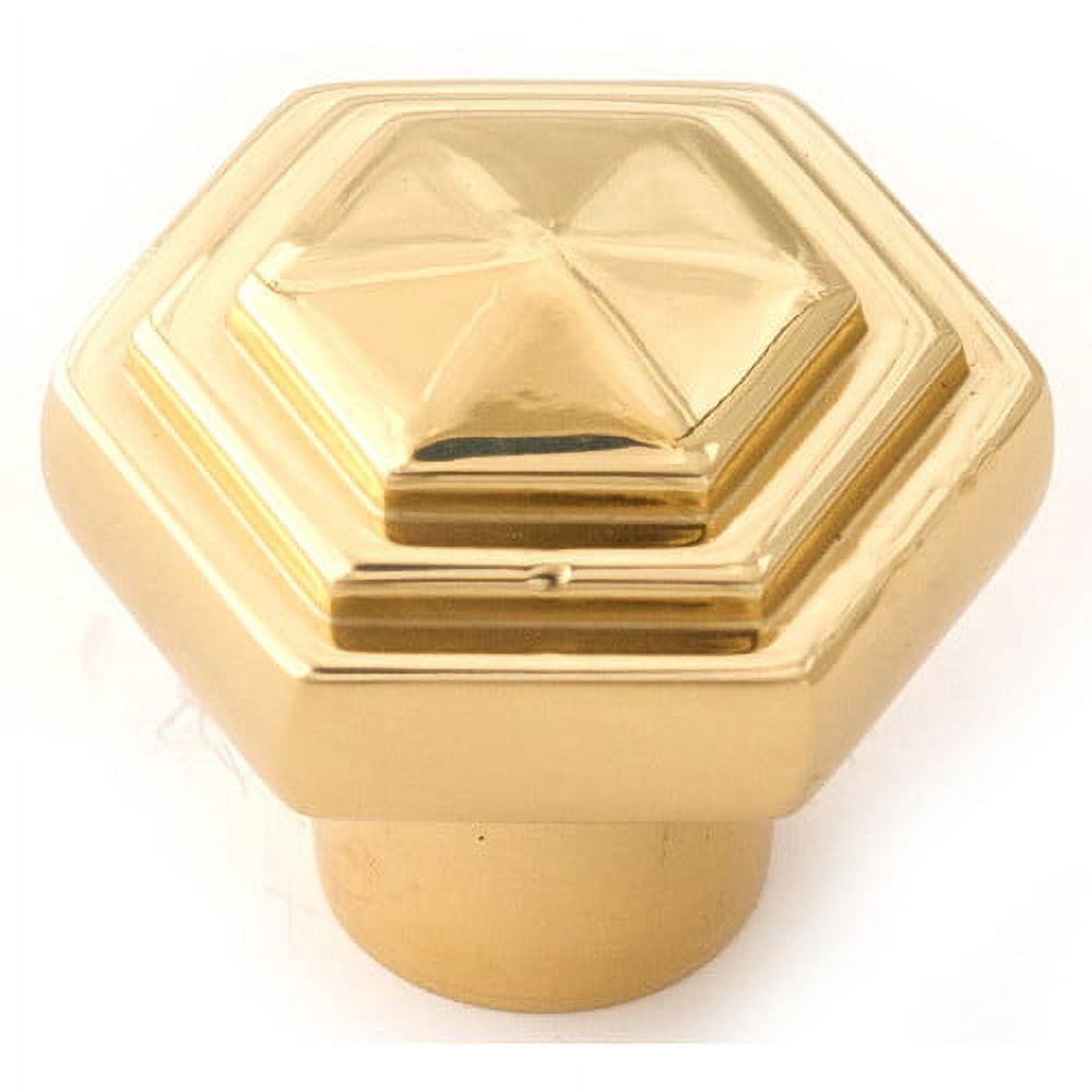 Alno A1535-BRZ Geometric 1-1/4" Cabinet Knob Bronze