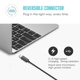 thumbnail image 5 of Sidaley Nuevo Cable USB tipo C Micro USB de carga rápida para teléfono móvil Android para P30 Pro Cable negro de carga para teléfono móvil Teléfono y Comunicación negro 1m, 5 of 6