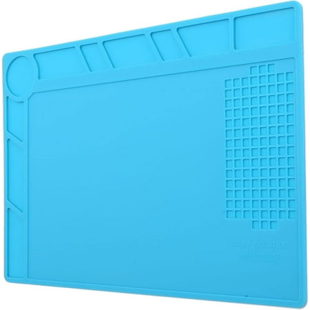 

MAYUJIAASE Soldering Mat Corrosionresistant AntiStatic NonSlip Watch Repair Mat Soft for Watchmakers Organizing Repair Soldering A29-774