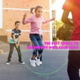 thumbnail image 3 of KAKOWELY 10pcs Skip Rope Adjustable Fast Plastic Handle Jump Rope Rope Fitness Equipment for Boxing Training(Random Color),118.11"X0.79"X0.79", 3 of 5