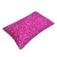 thumbnail image 3 of Balery Rose Red Glitter Bedding Queen Pillow Cases - Envelope Closure - Soft Brushed Microfiber Fabric - Shrinkage and Fade Resistant Pillow Cases-20"x30", 3 of 9