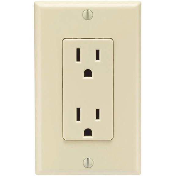 Leviton Mfg Receptacle Dec W/Plate La C26-05675-00T