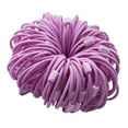 thumbnail image 3 of fastboy 100 Pcs Élastiques Accessoires pour Queue de Cheval Violet 1Set, 3 of 6