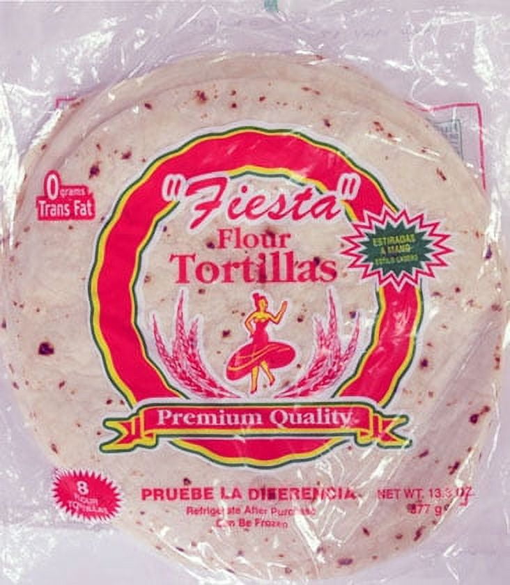 Fiesta Flour 8" Tortillas, 13.3 oz