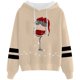 thumbnail image 1 of WILLBEST Sudadera con Capucha Sudadera con Capucha y Cordón con Estampado Navideño Informal para Mujer X-Grande, 1 of 3