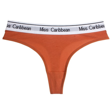 

Knosfe Sexy Breathable Cotton Thong Panties Women s Low Waisted Seamless Stretch Underwear