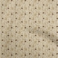 thumbnail image 1 of oneOone Velvet Light Brown Fabric Floral Sewing Material Print Fabric By The Yard 58 Inch Wide, 1 of 4