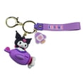 thumbnail image 2 of Llavero Sanrio Kuromi Avioncito Original, 2 of 4