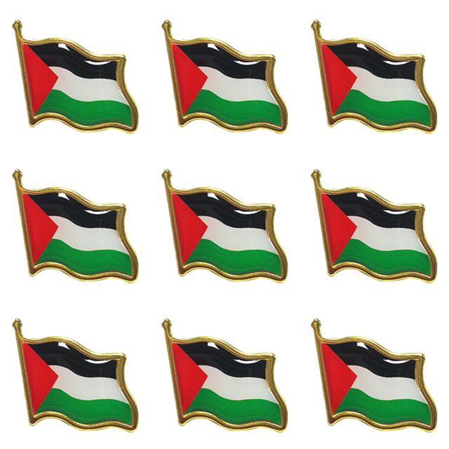 Pin Palestina Insignia Recuerdo Delicado Broche Con Forma Regalo