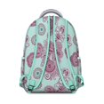 thumbnail image 3 of Paisley Gift Backpack - Trendy Waterproof Bookbag for Women & Men, Durable School Backpack, Spacious Paisley Print Design for Essentials & Laptops, 3 of 6