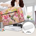 thumbnail image 6 of HELLHERO Portable Sewing Machine Cover with Top Handle and Side Essentials Pockets Stylish Lightweight, Hummingbird Flowers, 6 of 8