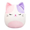 thumbnail image 1 of Peluche Squishmallows Nell gata calicó rosa y morada de 20 cm, 1 of 9