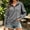 Gray-08, variant on LIBRCLO Womens Sweatshirts Half-Zip Quarter Zip Split Hem Loose Fitting Long Sleeved Tops Lounge Daily Sweatshirts