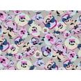 thumbnail image 2 of Zelouf Printed Cdc Crepe  , Sewing, DIY, Crafts Fabric by the Yard, 264 Putty/viole, 1 Yard, 2 of 2