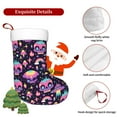 thumbnail image 5 of Daiia cartoon Skull rainbow space Print Christmas Stocking，18"Large Knitted Xmas Stocking for Kids, Family Stocking for Fireplace Christmas Holiday Party Decoration, 5 of 7