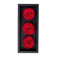 thumbnail image 4 of Mother's Day Preserved Roses in Wood Box, 3 Red Birthday Flowers, Everlasting Flowers, Natural Forever Roses That Last for Years, Eternal Roses, 4 of 6