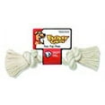 thumbnail image 3 of Flossy Chews 100-Percent Cotton White Rope Bone, Medium, 12-Inch, 3 of 3