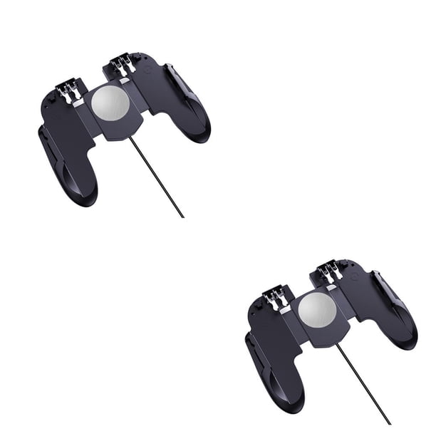Seitruly Ventilador de refrigeración H9, controlador de juego, gatillo de seis dedos, Gamepad PUBG, Joystick para teléfono móvil con disparo de fuego Type1 NO1