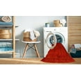 thumbnail image 2 of Ahgly Company Machine Washable Indoor Square Traditional Red Area Rugs, 3' Square, 2 of 7
