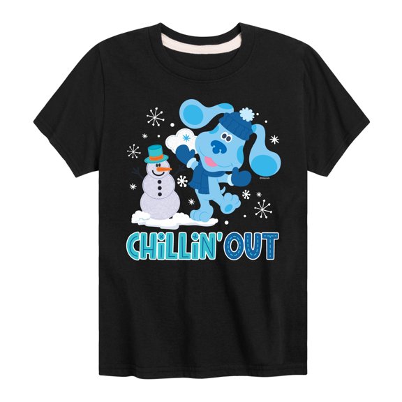 Blue's Clues & You! - Chillin' With My Snowmies - Toddler And Youth Short Sleeve Graphic T-Shirt