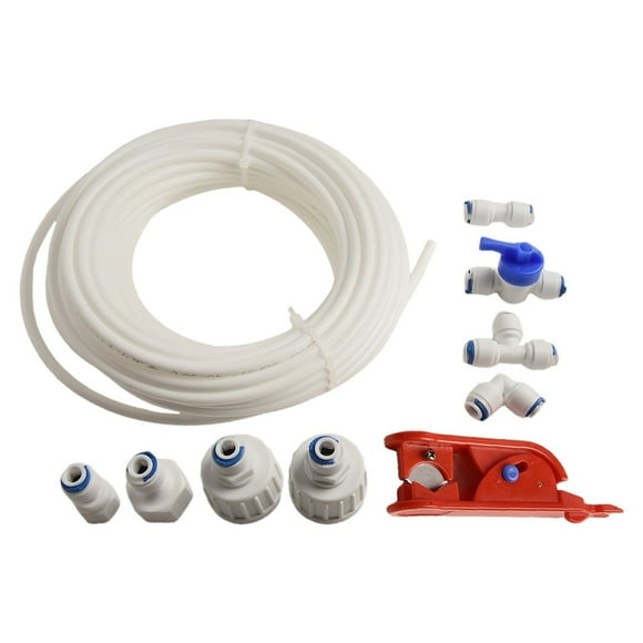 Universal Kit for Fridge Water Line Connection 15m Pipe and Accessories