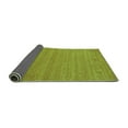 thumbnail image 2 of Ahgly Company Indoor Round Abstract Turquoise Blue Contemporary Area Rugs, 7' Round, 2 of 4