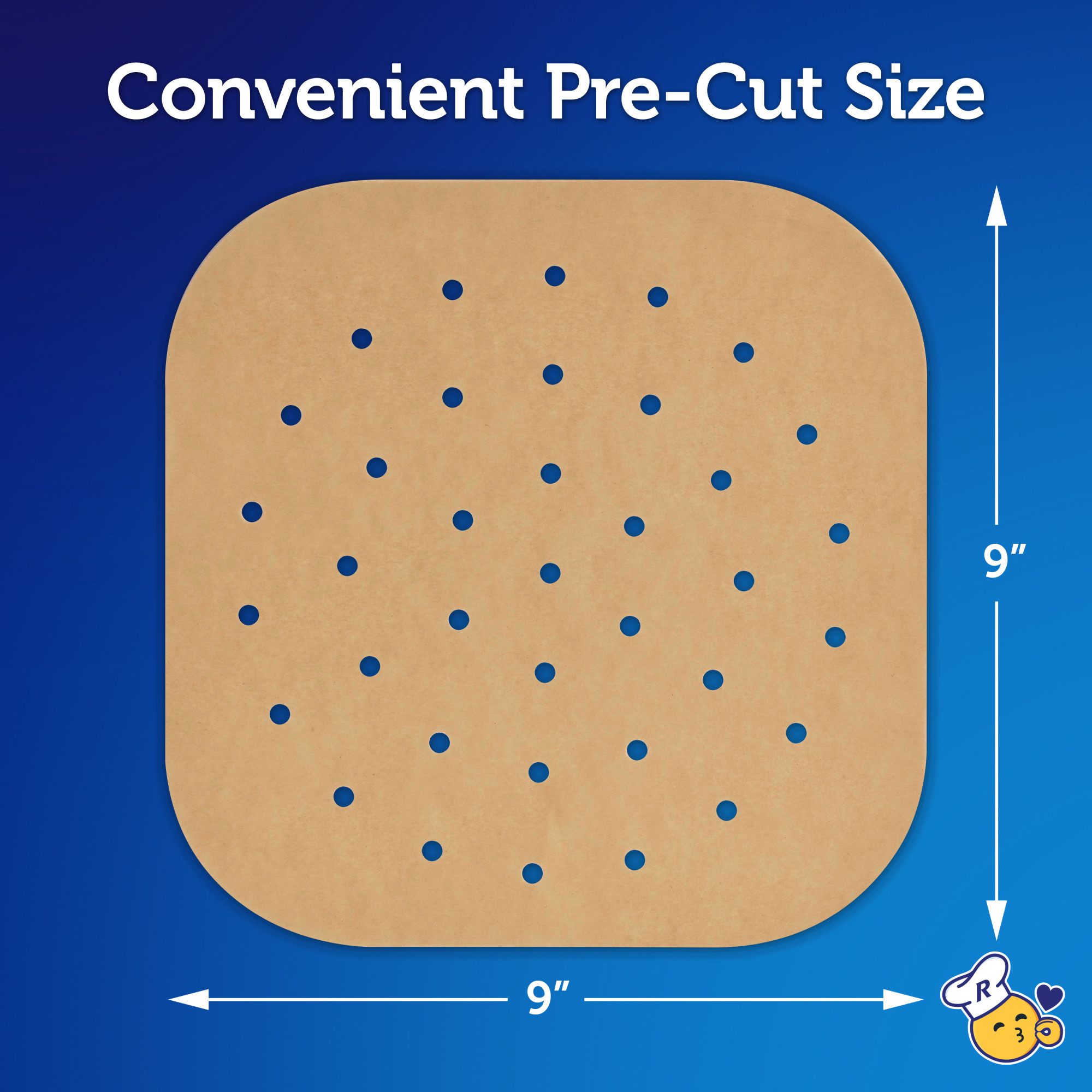 Reynolds Kitchens Parchment Paper Air Fryer Liners 9 X 9 Square Reynolds Kitchens Parchment Paper Air Fryer Liners 9 X 9 Square
