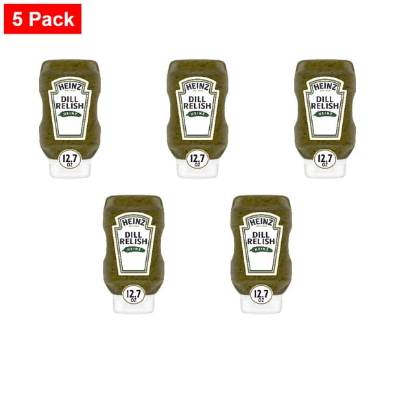 Heinz Dill Relish, Bottle 12.7 fo - 5 Pack
