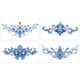thumbnail image 1 of Tatuajes temporales debajo del pecho para mujeres adultas, 4 hojas de pegatinas de tatuaje de larga duración, tatuaje sexy, 1 of 5