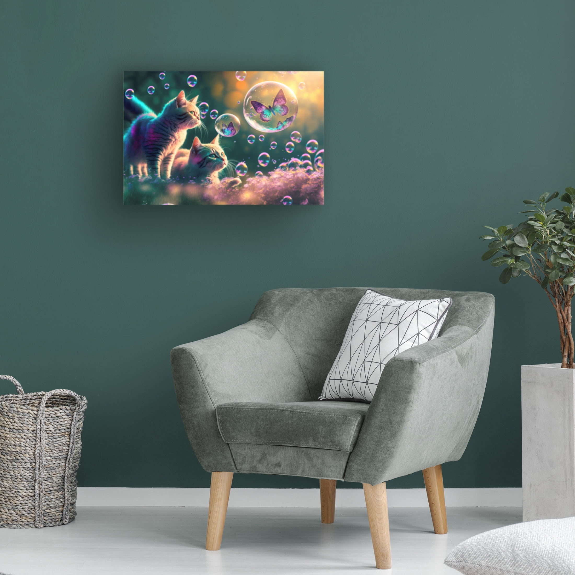 Canvas Wall Art - Ray Heere 'Mystical Morning 7' Wall Art for Living Room, Bedroom, or Office Décor by Trademark Fine Art - 24 x 16 Inches