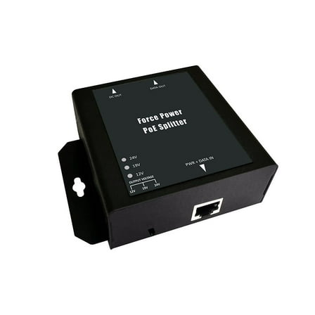 Cerio 10/100/1000M/Multi Gigabit 802.3bt Class8 to DC12-24V PoE Splitter