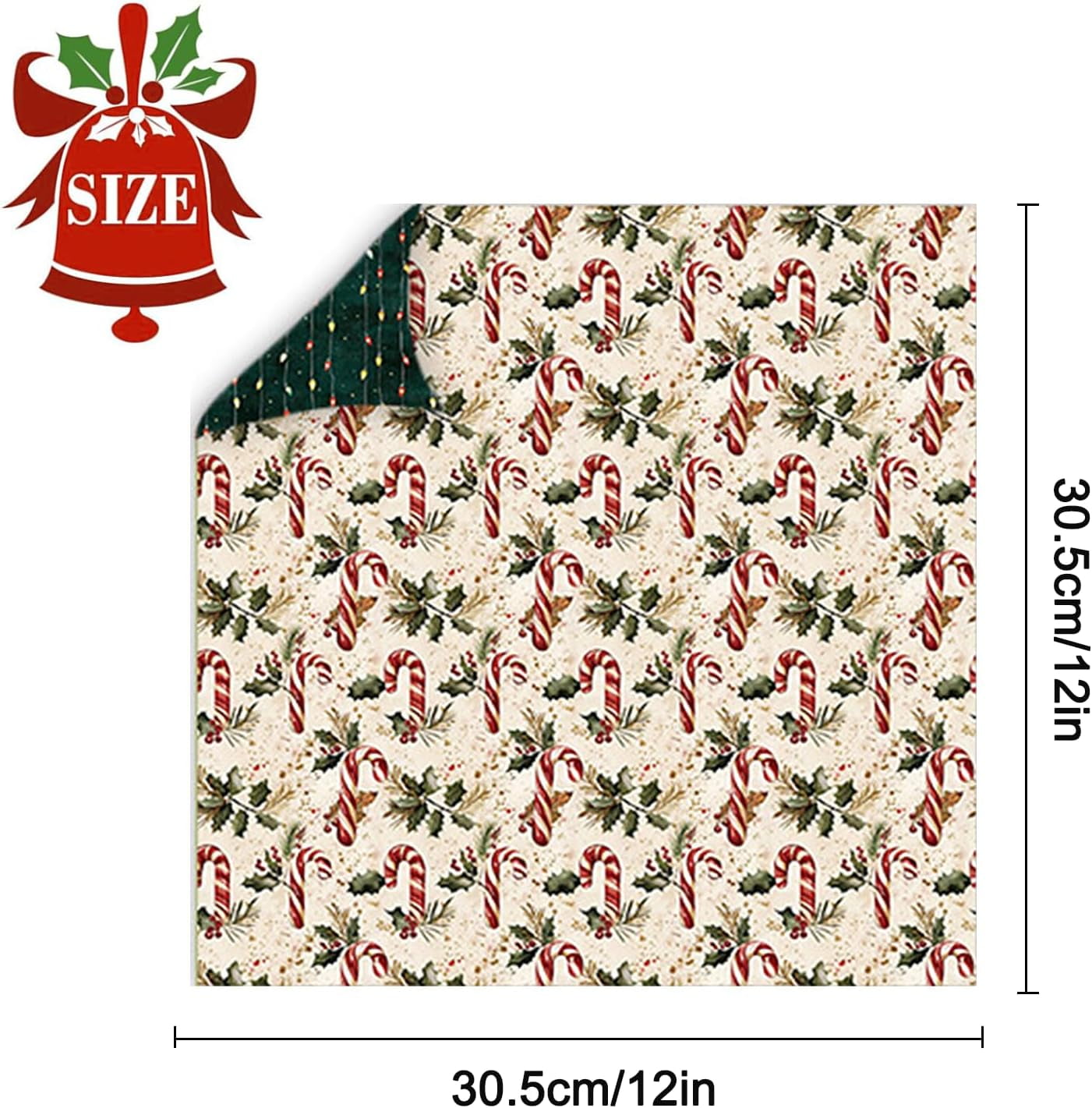 Scrapbook Paper Winter Patterned Paper for Scrapbooking, 24 Sheets Double Sided Colorful Holiday Decorative Craft Papers for Junk Journals Greeting Cards Decoration (B, 12x12 IN)