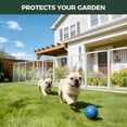 thumbnail image 3 of FXW Garden Fence Outdoor for the Yard – 24in(H) x 91.3ft(L) Heavy Duty Metal Animal Barrier for Dog and Rabbit, Decorative Dog Fence, 48 Panels, White, 3 of 5