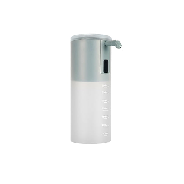 Dispensador automático de jabón Riwesomey por inducción 350ML, rociador de manos líquido, gris