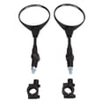 thumbnail image 2 of Handlebar Side Mirror, Universal Motorcycle Wing Mirror Large Viewing Area with Mount for ATVs Bikes Scooters, 2 of 7