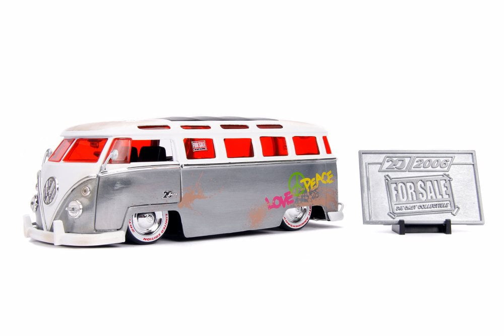 1962 Volkswagen Bus, 20th Anniversary Jada 31075 1/24 scale Diecast