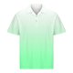 thumbnail image 3 of Camisas de Manga Larga para Hombres Manga Corta Sólida Girar Hacia Abajo Botones de Cuello Camiseta Blusa Imitación Rack, Top de Moda Casual, 3 of 6