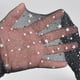 thumbnail image 4 of Medias ultrafinas de cintura alta YONGSHENG negras transparentes con diseño de lentejuelas y estrellas brillantes, 4 of 5