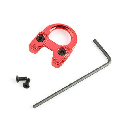 Metal D Loop Compound Bow Release D Ring Archery Bowstring Arrow Nock Hunting Red