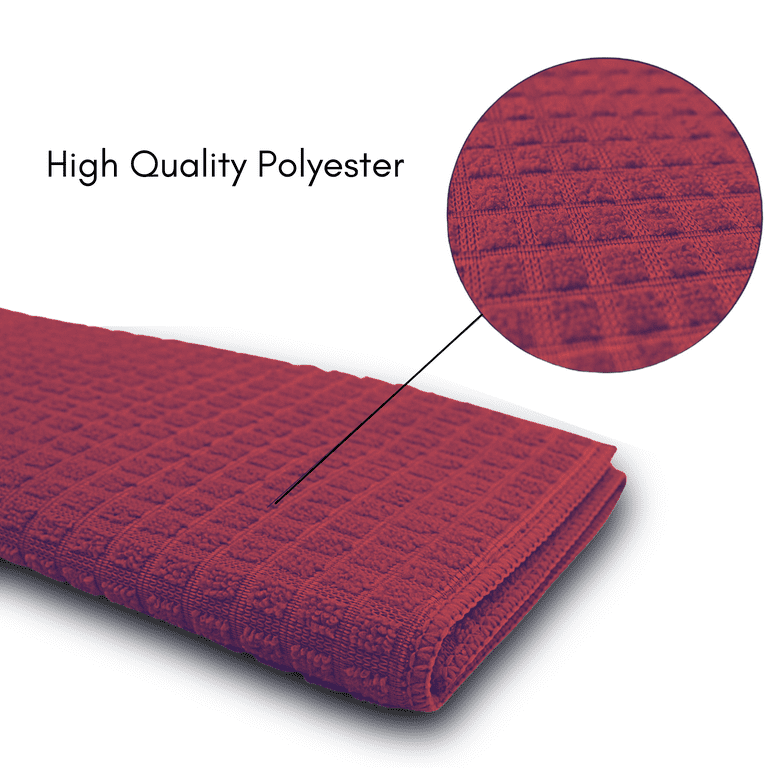Microfiber Dish Drying Mat [Red]