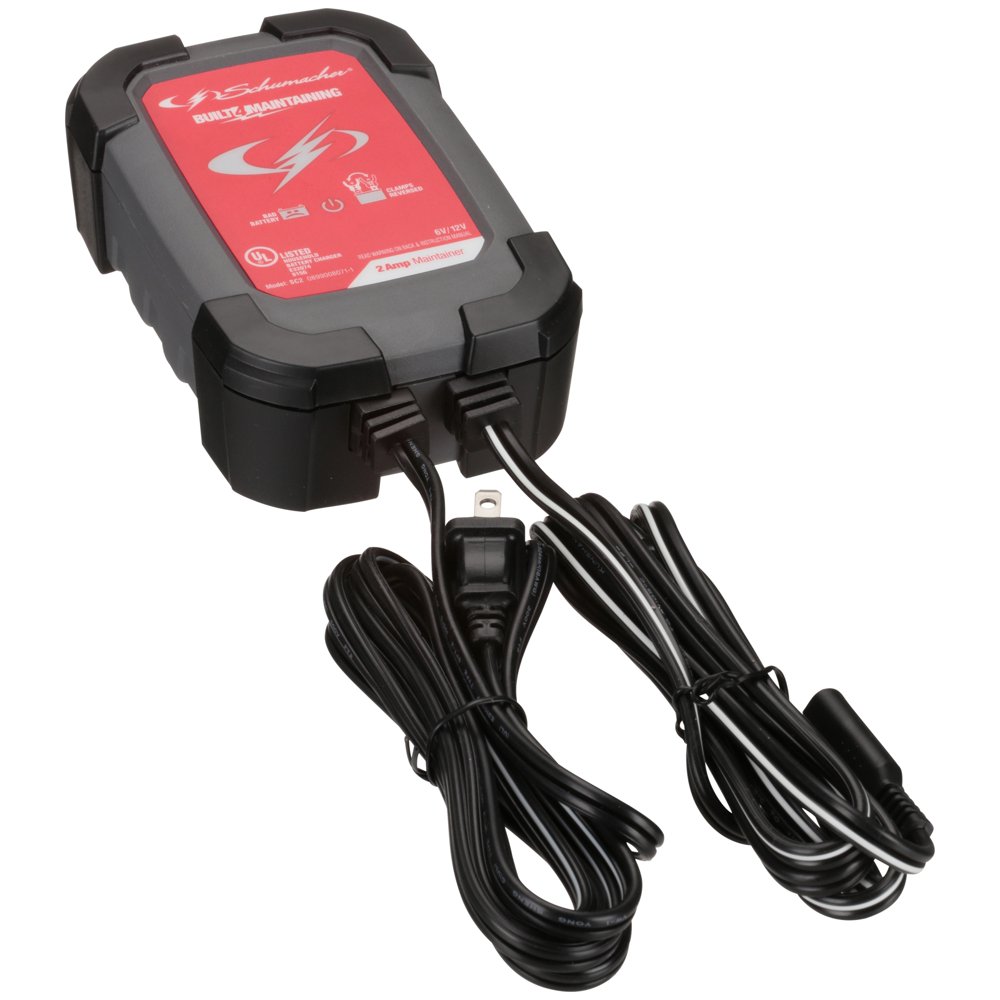 Schumacher® 2 Amp Battery Maintainer 3 pc Box
