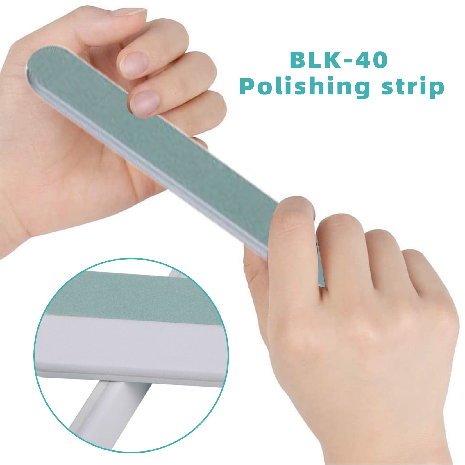 Feiboyy Nail File Manicure Tools Rough Nail File Double Sided Emery