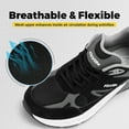 thumbnail image 3 of FitVille Mens Walking Shoes Wide Width Cushioning Athletic Sneakers, 12.5 Wide, 3 of 6