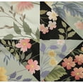 thumbnail image 5 of oneOone Cotton Poplin Twill Black Fabric Florals Diy Clothing Quilting Fabric Print Fabric By Yard 56 Inch Wide, 5 of 6