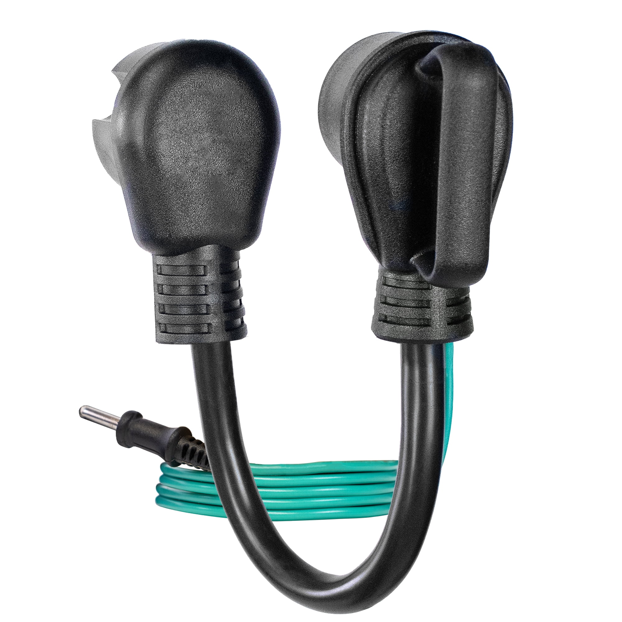 Certified Appliance Accessories 3-Prong to 4-Prong Dryer Cord Adapter with Ground Wire, LA009A