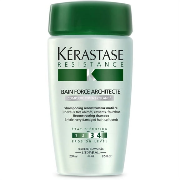 L'Oreal Resistance Bain De Force Architecte Reconstructing Shampoo, 8.5 Oz
