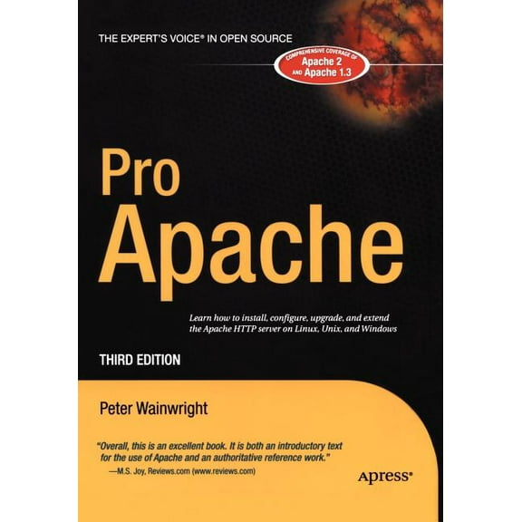 Expert's Voice: Pro Apache (Paperback)